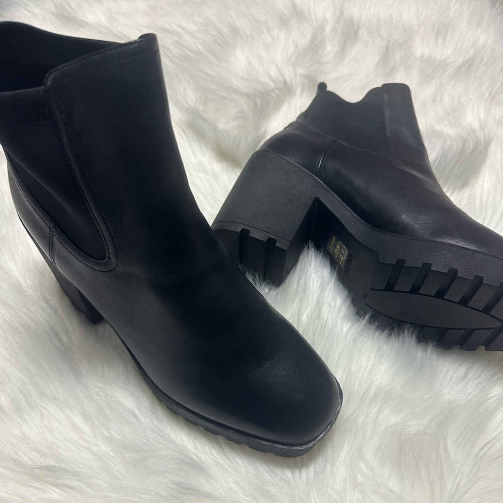 Aldo Black Boots Women’s Size 9